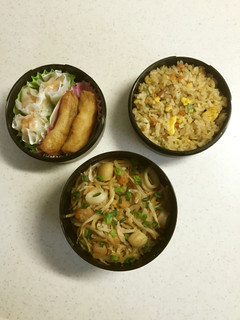 中華弁当 マルちゃん焼そば編-レシピのメイン写真