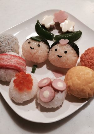 簡単 手まり寿司 で ひなまつり-レシピのメイン写真