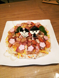 ひな祭り簡単海鮮ちらし寿司-レシピのメイン写真