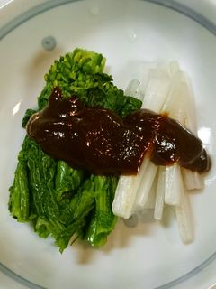 うどと菜花*酢味噌和え-レシピのメイン写真