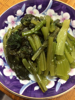 野沢菜のわさび漬け-レシピのメイン写真