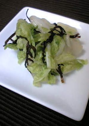 白菜の塩こんぶ和え-レシピのメイン写真