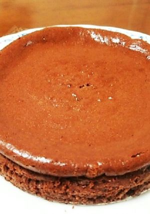 水切りヨーグルトのチョコレートケーキ-レシピのメイン写真