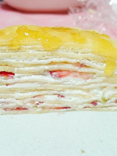 ひな祭りHMで 苺のミルクレープ-レシピのメイン写真