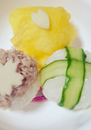 ひな祭り離乳食後期手まり寿司-レシピのメイン写真