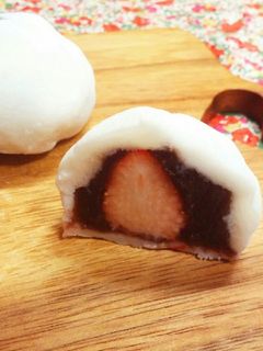 ♡ いちご大福-レシピのメイン写真