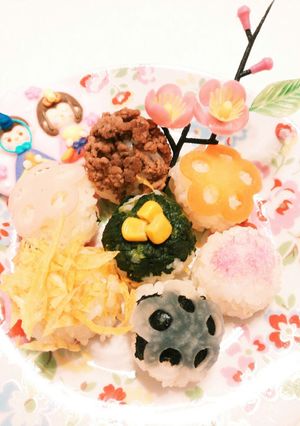 1歳の手まり寿司（離乳食完了期）ご飯g付-レシピのメイン写真
