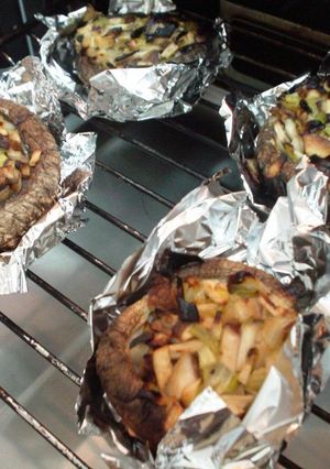 (∵)屋:しいたけの素材焼き-レシピのメイン写真