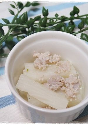 離乳食完了期　マグロと山芋の煮物-レシピのメイン写真