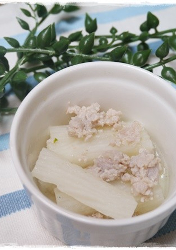 離乳食完了期　マグロと山芋の煮物-レシピのメイン写真