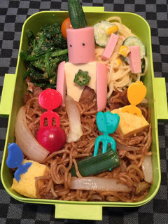 マルちゃん焼そば◉やきそば畑でおかず収穫-レシピのメイン写真