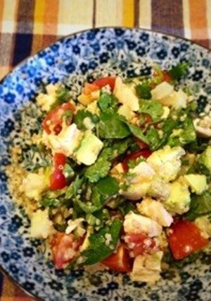 キヌアと香味野菜のデトックスサラダ-レシピのメイン写真