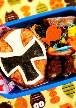 キャラ弁◆ニンニンジャー(アカ)-レシピのメイン写真