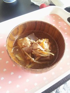 つみれ汁→あんかけ-レシピのメイン写真