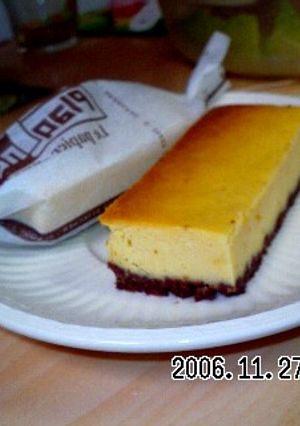 スイートポテト？！なベイクドチーズケーキ-レシピのメイン写真