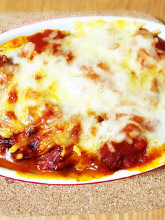 ポテトのミートチーズ焼き-レシピのメイン写真