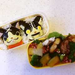 รูปของ フユニャンとロボニャンキャラ弁（≧∇≦）