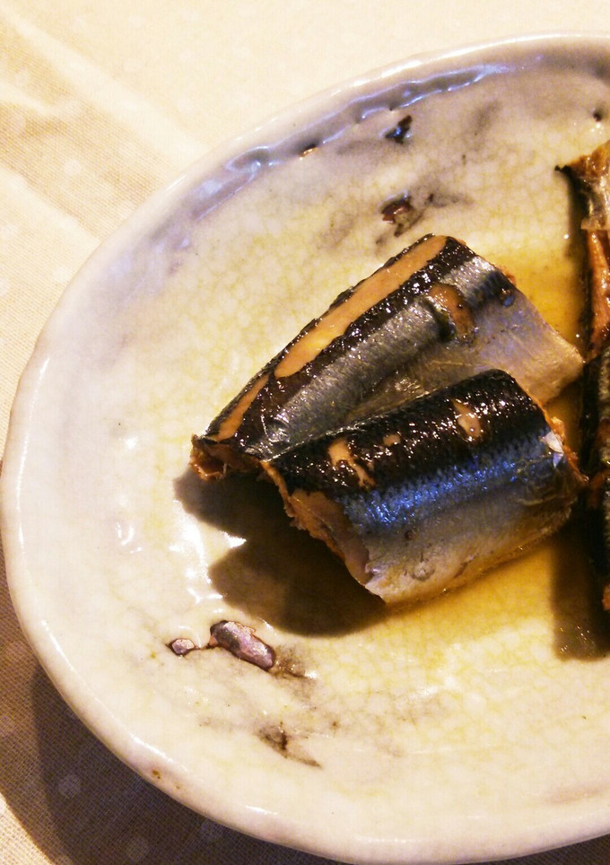 材料３っつ!! 簡単さんまの黒酢煮-レシピのメイン写真
