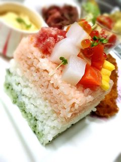 ひなまつり*簡単ひしもちちらし寿司-レシピのメイン写真