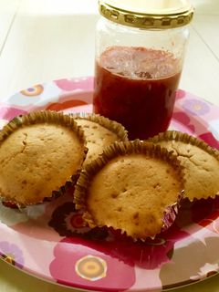 strawberry まどれーぬ-レシピのメイン写真