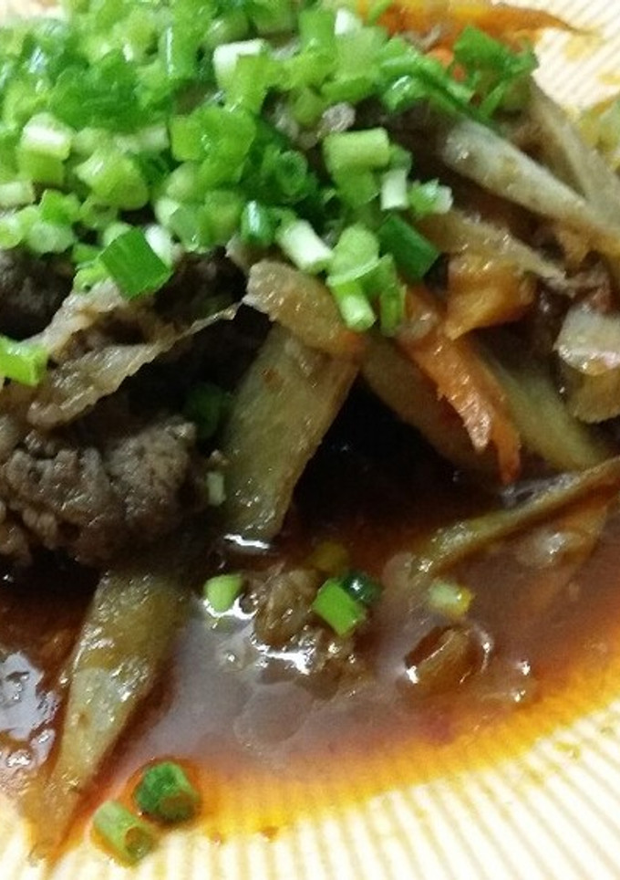牛肉のすき焼き風煮込み-レシピのメイン写真