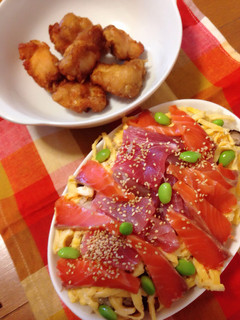 簡単ちょい足しちらし寿司-レシピのメイン写真