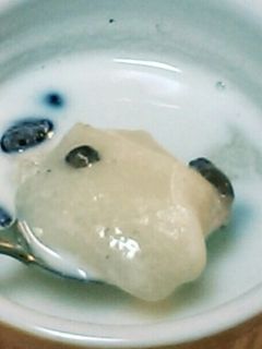 甘納豆で簡単「ミルクぜんざい」-レシピのメイン写真