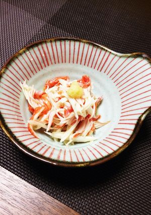 カニカマで☆カニの三杯酢風-レシピのメイン写真