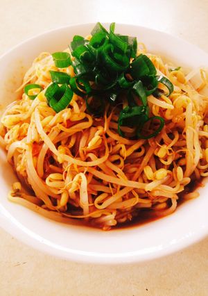料理男子のピリ辛もやし-レシピのメイン写真