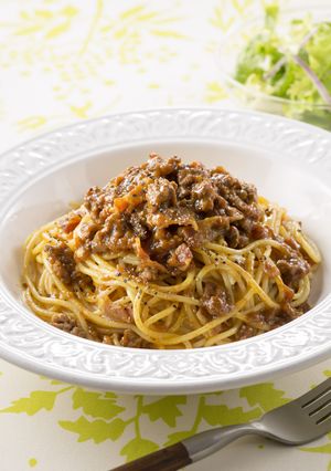 カレーミートスパゲッティ-レシピのメイン写真
