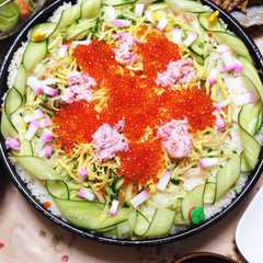 ちらし寿司ケーキ-レシピのメイン写真