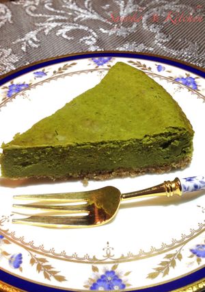 濃茶チーズケーキ-レシピのメイン写真