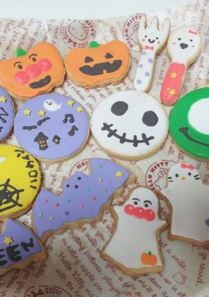 ハロウィン アイシングクッキー2014-レシピのメイン写真