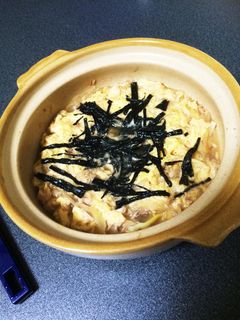 少ない材料で簡単!シーチキンとじ丼-レシピのメイン写真