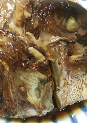 鯛のあら煮-レシピのメイン写真