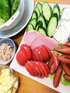 手巻きクレープの具材♡-レシピのメイン写真
