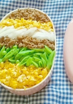 レンジで簡単★失敗しないそぼろ丼-レシピのメイン写真
