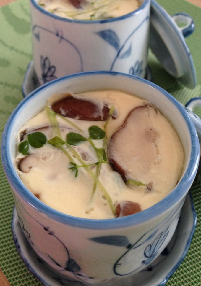納豆のタレだけ♪鍋で簡単茶碗蒸し☆-レシピのメイン写真