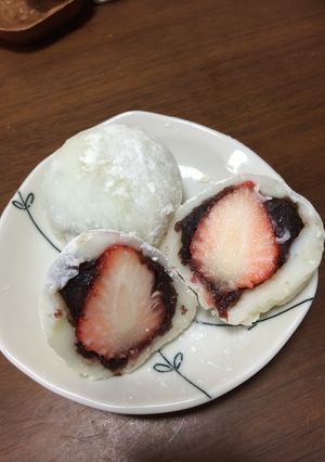 簡単 いちご大福-レシピのメイン写真