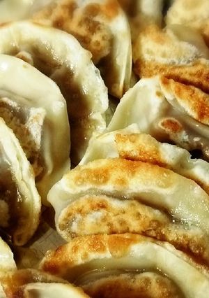 余ったカレーをリメイク☆カレー餃子-レシピのメイン写真