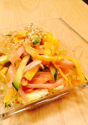 簡単!美味しい!春雨サラダ-レシピのメイン写真