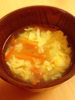 トロトロふわふわ玉子スープ-レシピのメイン写真