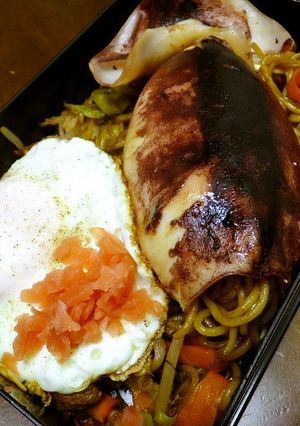 イカそば-レシピのメイン写真