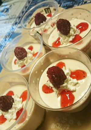 カップで春色レアチーズケーキ-レシピのメイン写真