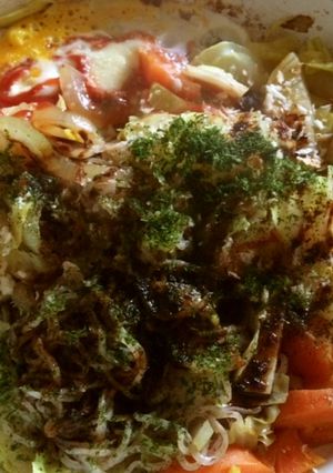 糸こんにゃくのヘルシー焼きそば-レシピのメイン写真