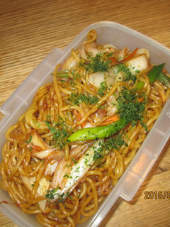 白菜焼きそば弁当-レシピのメイン写真