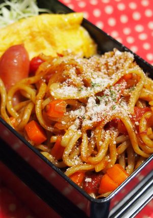 付け合せとは呼ばせない☆ナポリタン焼そば-レシピのメイン写真