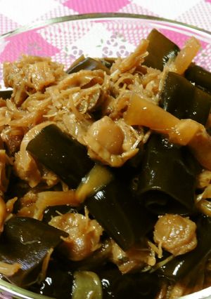 簡単♪煮込むだけベビーホタテと昆布の佃煮-レシピのメイン写真