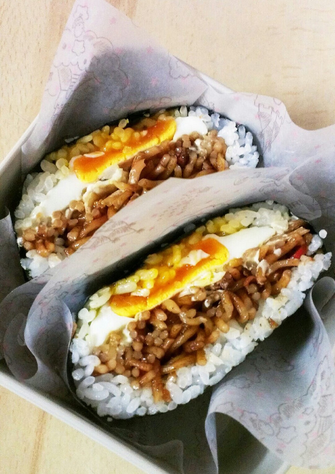 がっつりおにぎらず～ソース焼きそば～-レシピのメイン写真