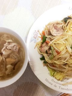 焼きそばなのにラーメン弁当!〆はごはん!-レシピのメイン写真